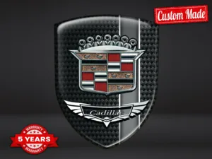 Cadillac Adesivi Logo su Misura Limitati Professionali Robusti ST